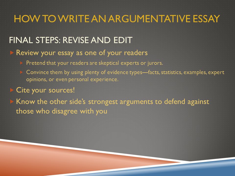 How to write an essay about a personal experience